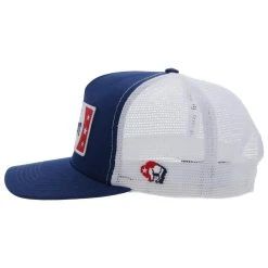 HOOey Junior Patriot Blue/White Hat -HOOey Shop 9741T BLWH3