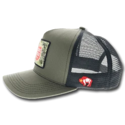 HOOey American Made "Lone Star" Camo Patch Trucker Hat -HOOey Shop LS001left 09590.1533929772.1280.1280