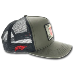 HOOey American Made "Lone Star" Camo Patch Trucker Hat -HOOey Shop LS001right 11879.1533929772.1280.1280