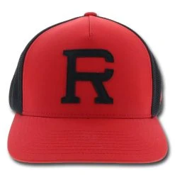 HOOey "The Champ" Red/Black Hat -HOOey Shop RC005front 31829.1550377956.1280.1280