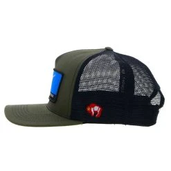 HOOey Wright Brothers Hat Olive/Black -HOOey Shop WB006 2 1