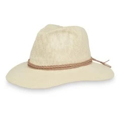 Sunday Afternoons Boho Straw Hat For Women -HOOey Shop boho hat ivory front ss21 2500px
