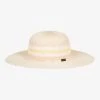 Roxy Colors Of Sunset Straw Panama Hat For Women -HOOey Shop erjha04004 roxy p yef0 frt1