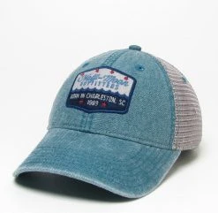 Legacy Badge Trucker Hat -HOOey Shop lh legacybadgelogo marine