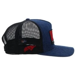 HOOey Wright Brothers Hat Denim/Black -HOOey Shop wb009 4
